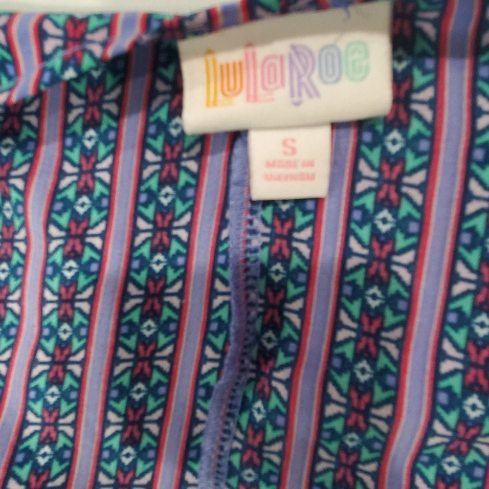 Lularoe, Cardigan, size s, with pattern